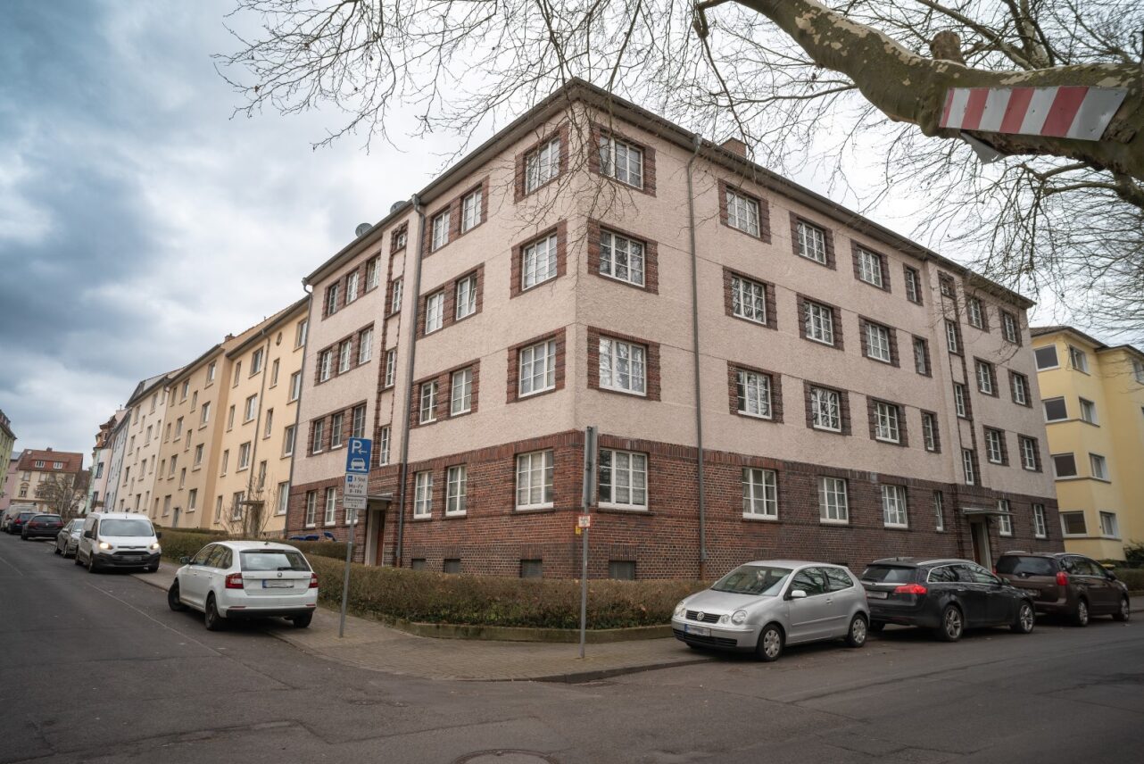 Außenansicht – Eckgebäude Blücherstraße 19