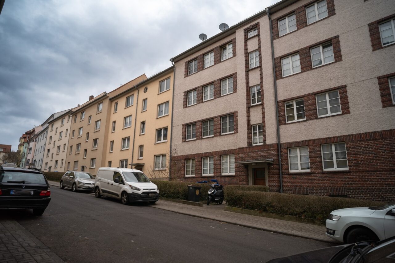 Außenansicht – Gebäudezeile Blücherstraße