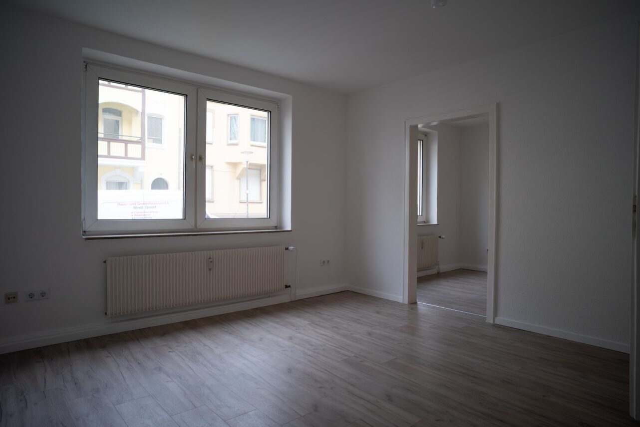 Wohnzimmer – Musterwohnung Fulda